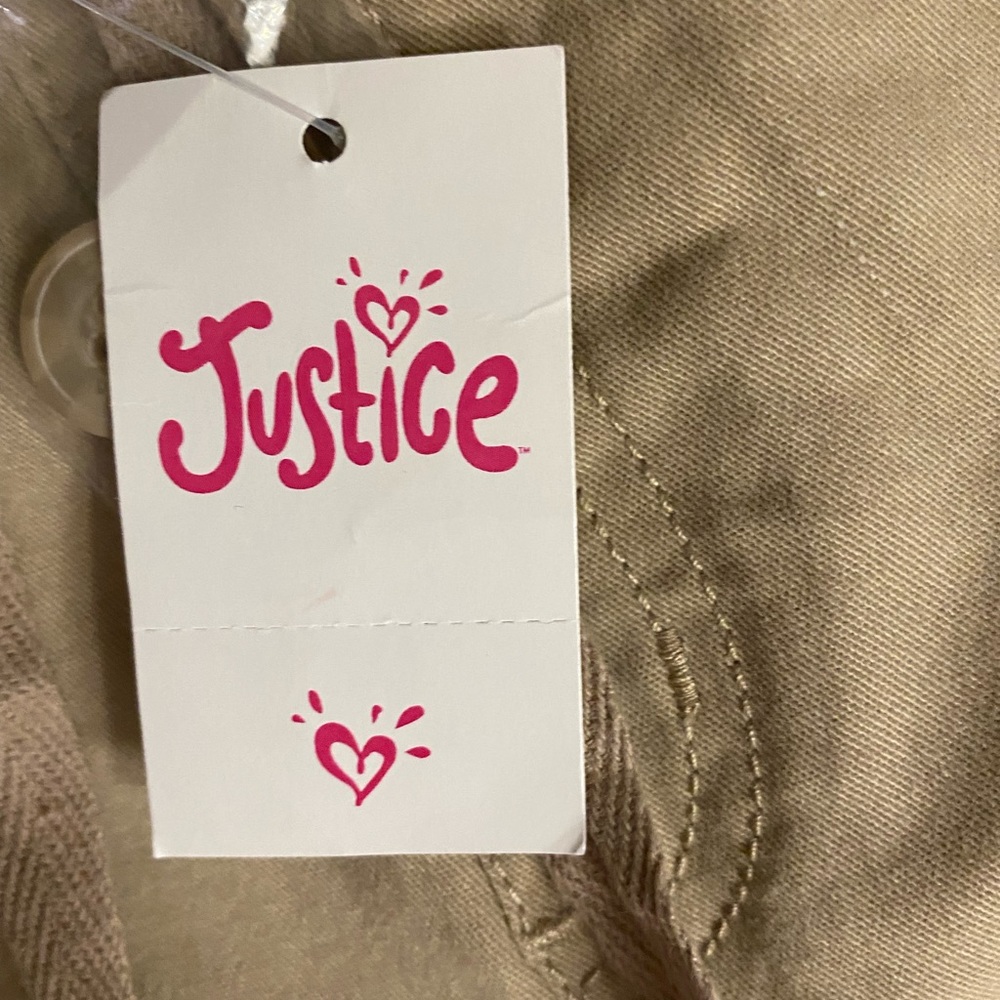 Justice khaki pants, size 20 Plus - Picture 4 of 5